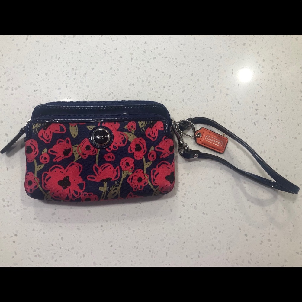 Authentic Coach Floral Wallet